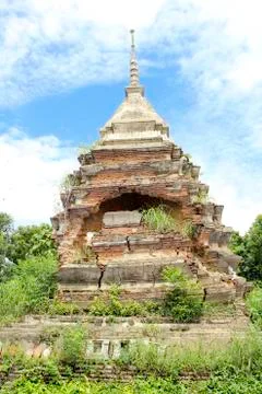 Ancient pagoda Stock Photos