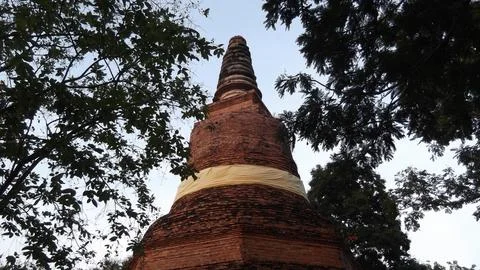 An ancient pagoda. 스톡 사진