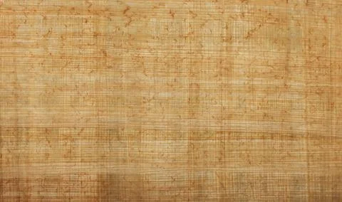 Ancient papyrus paper document background Close up background texture of a... Stock Photos
