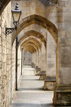 Ancient passageway Foto stock