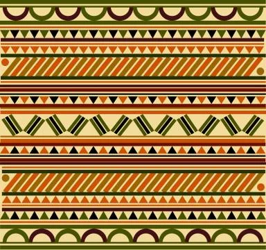 Ancient pattern Stock Illustration