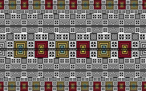 Ancient pattern Ilustración de archivo