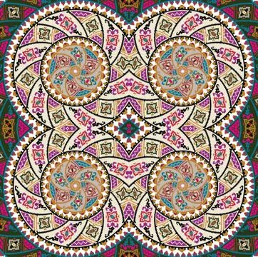 Ancient pattern. vector illustration Stock Illustration