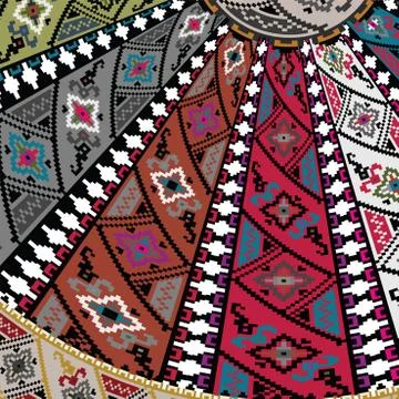 Ancient pattern. vector illustration Stock Illustration