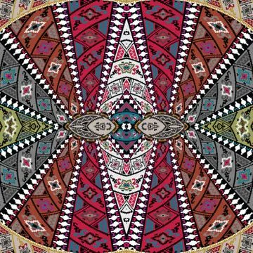 Ancient pattern. vector illustration Stock Illustration