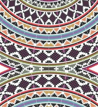 Ancient pattern. vector illustration Stock Illustration