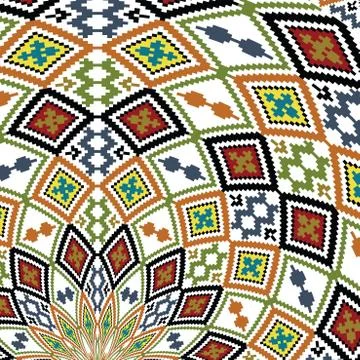 Ancient pattern. vector illustration 스톡 일러스트