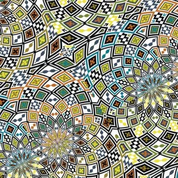 Ancient pattern. vector illustration Stock Illustration