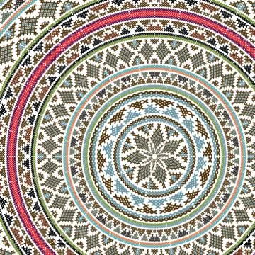 Ancient pattern. vector illustration Stock Illustration