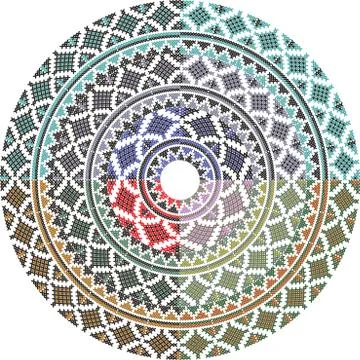 Ancient pattern. vector illustration 스톡 일러스트