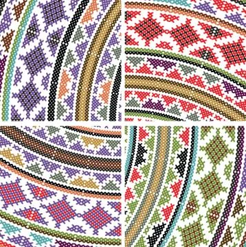 Ancient pattern. vector illustration Stock Illustration