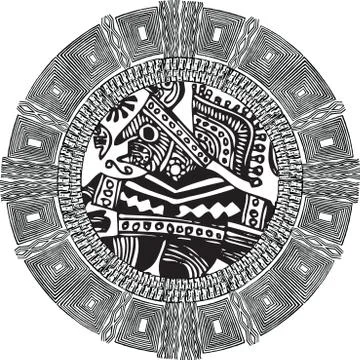 Ancient pattern. vector illustration 스톡 일러스트