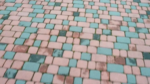 Ancient paving stones Stock Footage 63133447