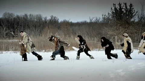 Ancient people Video stock 10774075