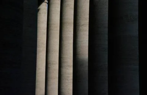 Ancient Pillars Stock Photos