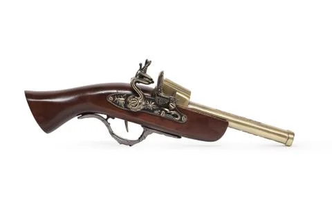 Ancient pistol Stock Photos