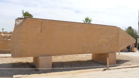 The Ancient Pointer Stone Stock Footage 87070464