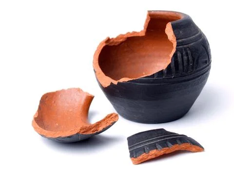 Ancient pot Stock Photos