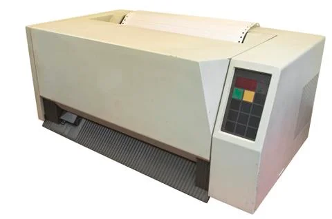 Ancient printer Stock Photos