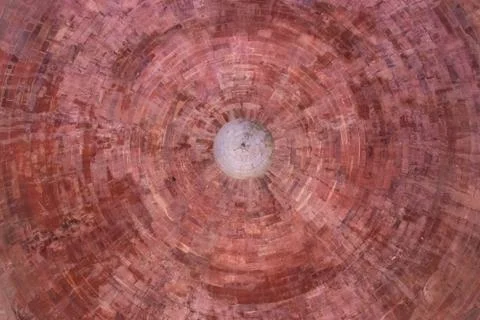 Ancient qutub minar wall pattern Stock Photos