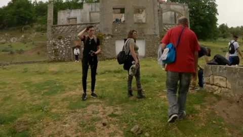 Ancient residence Video stock 241946408