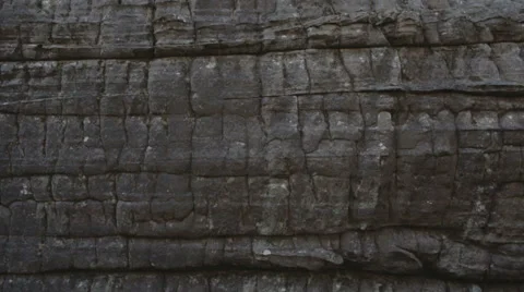 Ancient rock wall Stock Footage 52593315