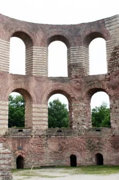 Ancient roman bath Stock Photos