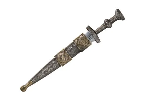 Ancient roman dagger Stock Photos