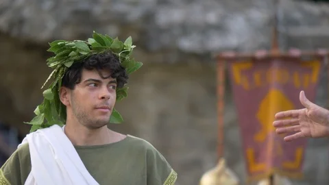 Ancient Rome Consul Stock Footage 88398564