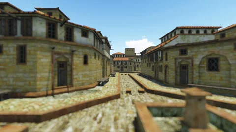 Ancient rome Stock-Footage 34536498