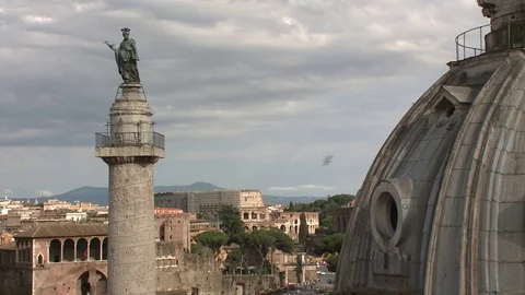 Ancient Rome Stock Footage 81697276