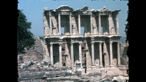 Ancient Ruins of Ephesus Stock Footage 277585262