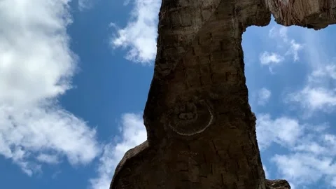 Ancient ruins Stock Footage 157755548