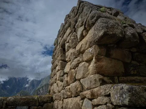 Ancient ruins in Peru Stock Photos