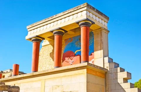The ancient ruins Stock Photos