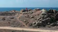 Ancient ruins for tourists visiting-Tombs of the King in Pafos city, Cyprus HD Footage