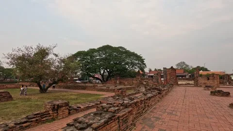 Ancient Ruins Walkthrough Experience Vídeos de archivo 288168069