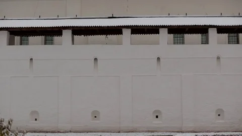 Ancient Russian monastery Stock Footage 121202952