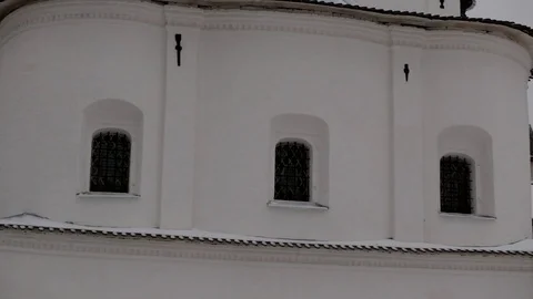 Ancient Russian monastery Stock Footage 121250260