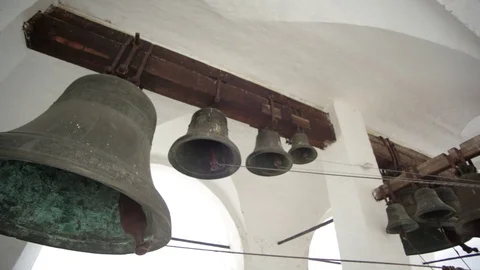 Ancient Russian monastery Stock Footage 121564681