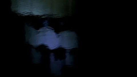 Ancient Russian monastery in winter at night Stock Footage 121250583