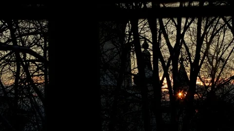 Ancient Russian monastery in winter at night Stock Footage 121570804