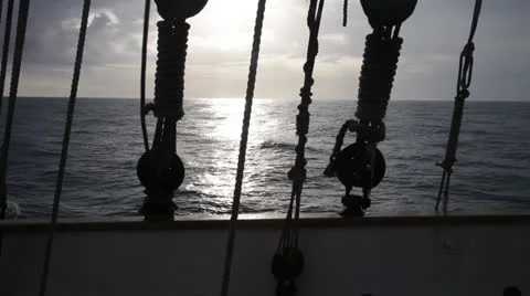 Ancient sailing Stock Footage 22986590