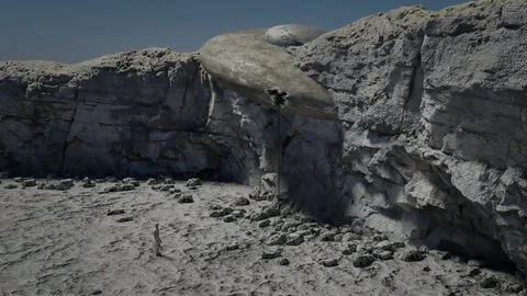 Ancient Saucer Found Stock Footage 103489391