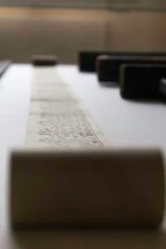 Ancient scroll Stock Photos