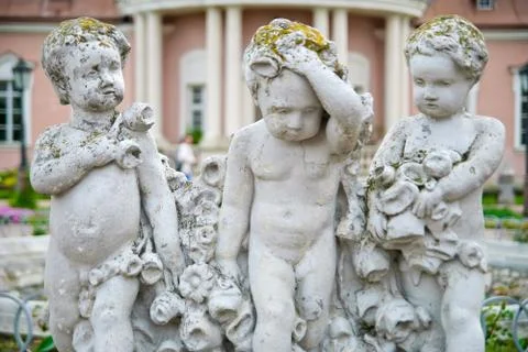 Ancient sculptures Stock Photos