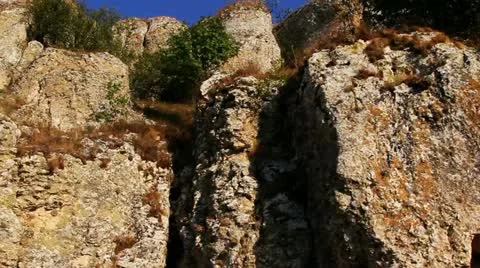 Ancient seabed Stock Footage