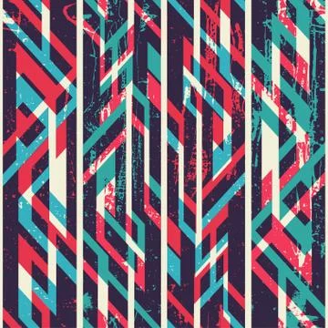 Ancient seamless pattern. Stock Illustration