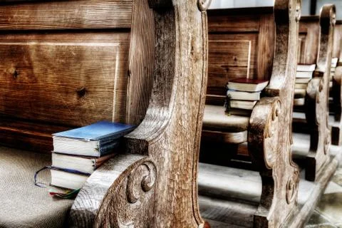 Ancient seats Stock Photos