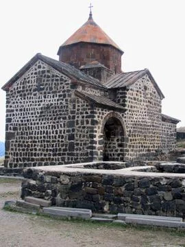 The ancient Sevanavank monastery, Sevan, Armenia 스톡 사진